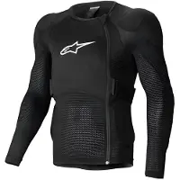 Alpinestars Giacca Protettiva A-Impact Plasma Black White