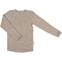 Joha Kid's Shirt L/S Basic Intimo lana merinos Bambini (170, beige)