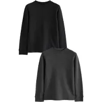Next Maglietta intima antracite / nero