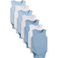Next Tutina / body per bambino blu colomba / blu chiaro / bianco