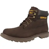 CAT Boots stringati 'Colorado 2.0' marrone scuro / giallo / nero