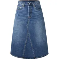 Levi's Hr A Line Decon Skirt Mid Morning Taglia: W26 | Gonne di jeans Outlet | Donna