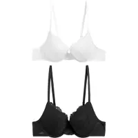 Next Reggiseno nero / bianco