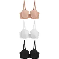 Next Reggiseno beige scuro / nero / bianco