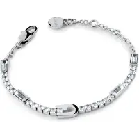 Furla Braccialetto argento / trasparente