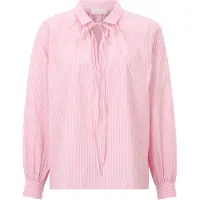 Rich & royal Cotton Stripe Blouse Strawberry Cream Taglia: 36 | Magliette intime Outlet | Donna | Bianco