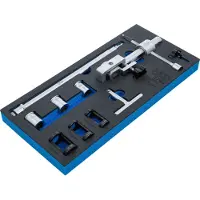 Bgs Set di compressori per molle di valvole ad aria compressa 15 pezzi - 1744