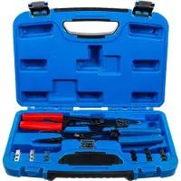 Bgs Set di pinze per anelli a scatto con punte intercambiabili 10 pezzi - 453