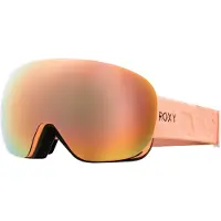 Roxy - Maschera da sci - Popscreen Cluxe Peach Pink Clux Gold Ml S3 per Donne - Rosa