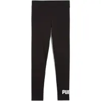 Puma Leggings 'Ess No. 1' nero / bianco