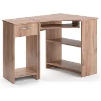Vicco Scrivania angolare Odin Sonoma 83 x 76 cm Set con armadio PC, Model 52193