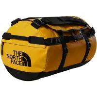 The North Face - Duffle resistente 50L - Base Camp Duffel S Summit Gold TNF Black in Nylon - Giallo