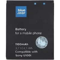 Blue Star BlueStar ricaricabile telefono batteria di ricambio Sony Ericsson Hazel Elm Yari Li-Ion 1100 mAh Analog BST-43
