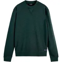 Scotch & Soda Garment Dye Structured Sweatshirt Amsterdam Green Taglia: XXL | Maglioni a maglia Outlet | Uomo | Verde