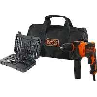 Black & Decker Kit Trapano Battente 710w