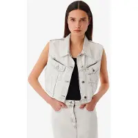 Iro Paris Clodi Vest In Light Grey Taglia: M | Gilet Outlet | Donna | Grigio