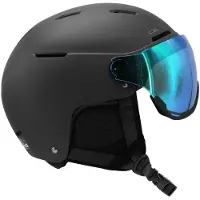 Cebe - Casco da sci con visiera fotocromatica Pixel Vario - Pixel Vario Black - Taglia 51-54 cm - Nero