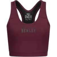 Benlee Reggiseno sportivo 'Kembley' antracite / rosso scuro