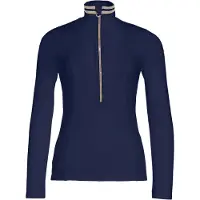 Goldbergh - Maglia termica - Diane Ski Pully French Blue W in Poliestere Riciclato - Taglia L - Nero
