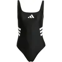 Adidas Women's 3 Stripes Uback Suit Costume intero Donna (30, nero)