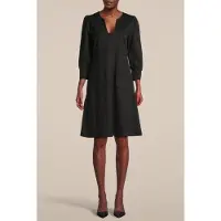 Summum Woman Dress With Pockets Punto Milano Black Taglia: 34 | Abiti Midi Outlet | Donna | Nero