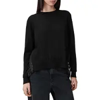 AllSaints Dott Top Black Taglia: XS | Maglioni a maglia Outlet | Donna | Nero