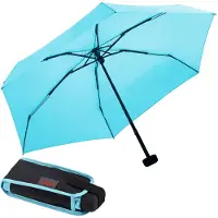 Euroschirm Dainty Ombrello turchese/blu