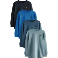 Next Maglietta blu / navy / blu chiaro / petrolio