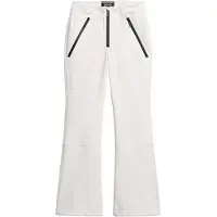 Superdry per donna. WS110171A Pantaloni da sci aderenti in softshell bianco (10 UK = S), Sportivo, Poliamide, Neve