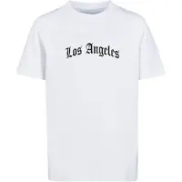 Mister tee Maglietta A Maniche Corte Los Angeles Wording Basic