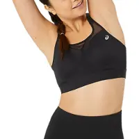 Asics Women's Road Combination Bra Reggiseno sportivo Donna (70 - Cup: B, nero/beige)