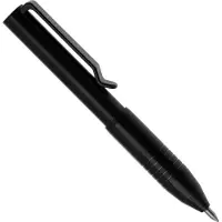 Big Idea Design Ti Pocket Pro Pen TI-PP-BK Antique Black Titanium, auto adjusting everyday carry pen, penna EDC autoregolabile