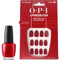 OPI Xpress-On Big Apple Red 30 pezzi — Unghie Artificiali