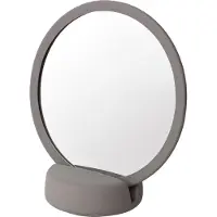 Blomus SONO Kosmetikspiegel, Schminkspiegel, Badezimmerspiegel, Keramik, Silikon, satellite, 69161