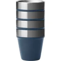 Yeti Coolers Shot Glasses & Case Pentolino (50 ml, blu)