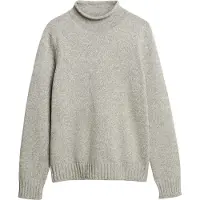 Superdry per uomo. M6110622A Maglia grigia Roll anni '90 (XXL), Casual, Grigio, Acrilico