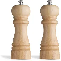 Amefa Classic 675514PE34PS2, set di 2 pezzi, macina sale e pepe, in legno, 15 cm