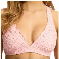 Seafolly Women's Daydreamer Multi Fit Longline Tri Parte superiore bikini Donna (32, fuchsia)