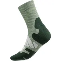 Bauerfeind Sports Women's Outdoor Merino Mid Cut Socks Calze da trekking Donna (43-46, verde)
