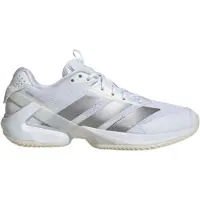 Adidas Scarpa sportiva 'Adizero Ubersonic 5' grigio scuro / bianco