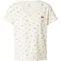Levi's Perfect Vneck Lou Ditsy Floral-v4 Egret Cotton Taglia: XS | Maglie Sportivi Outlet | Donna