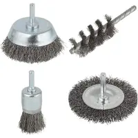 Wolfcraft 2133000 Set Di Pennelli 6 Mm