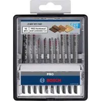 Bosch Set Di Lame Per Seghetto Alternativo Pro Hardwood 83 Mm 10 Pezzi