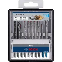 Bosch Set Di Lame Per Seghetto Alternativo Pro Wood&metal 100 Mm 10 Pezzi