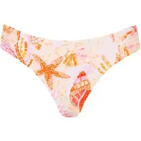 Seafolly Collective High Leg Ruched Side Pant Parte inferiore bikini Donna (32, variopinto)