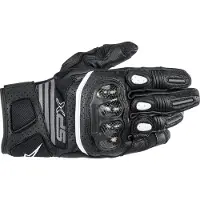 Alpinestars Guanti SPX Air Carbon V2 Black Anthracite, Taglia: M
