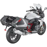 Givi Set di valigie V37 argento ottica ARGENTO, ROSSO