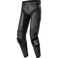 Alpinestars Pantaloni In Pelle Missile V3 Black Black, Taglia: 50