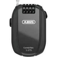 ABUS Combiflex Trip Lucchetto per bicicletta (125 cm, grigio)