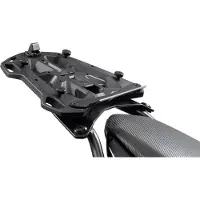 SW-Motech Piastra di adattam STREET-RACK GIVI/KAPPA MONOLOCK NERO